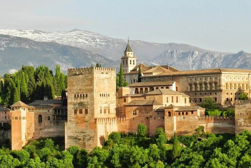 Private Tour Alhambra and Center of Granada from the port of Motril