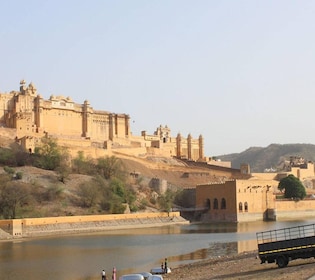 Jaipur: roze stadsarchitectuurtour van een hele dag
