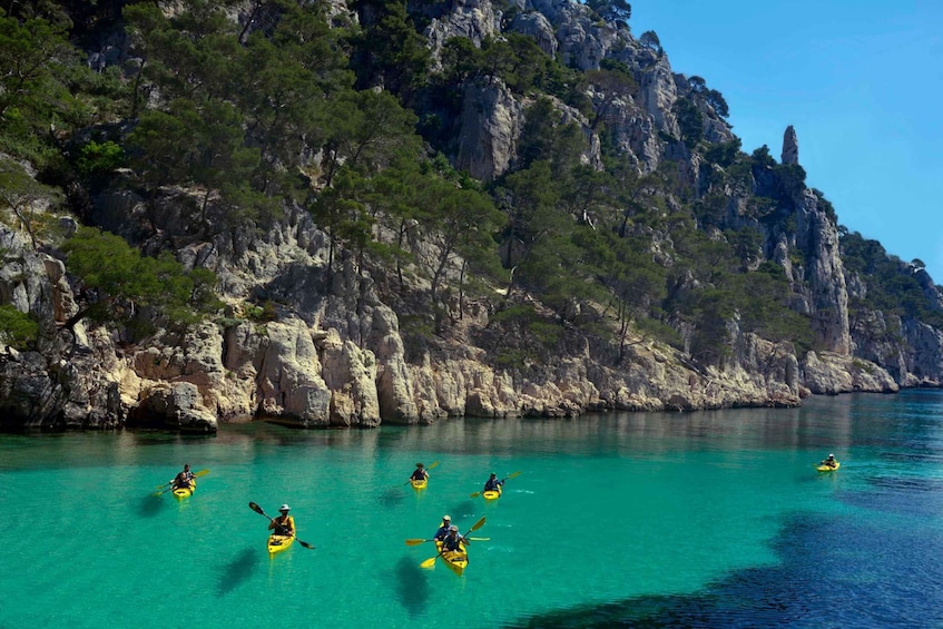 Picture 2 for Activity Cassis: Calanques National Park Sea Kayaking Tour