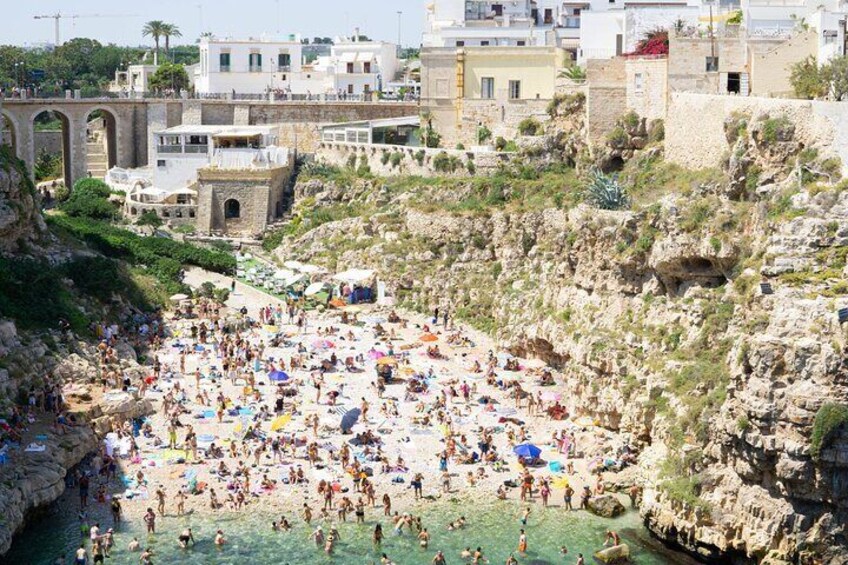 Full Day Tour to Polignano a Mare from Bari