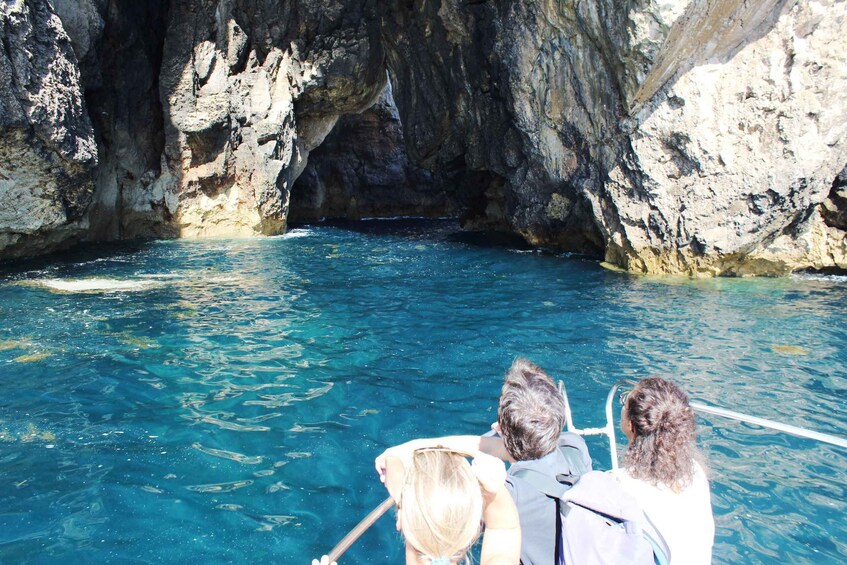 Picture 2 for Activity Arrábida: Ribeira do Cavalo Beaches and Caves Boat Tour