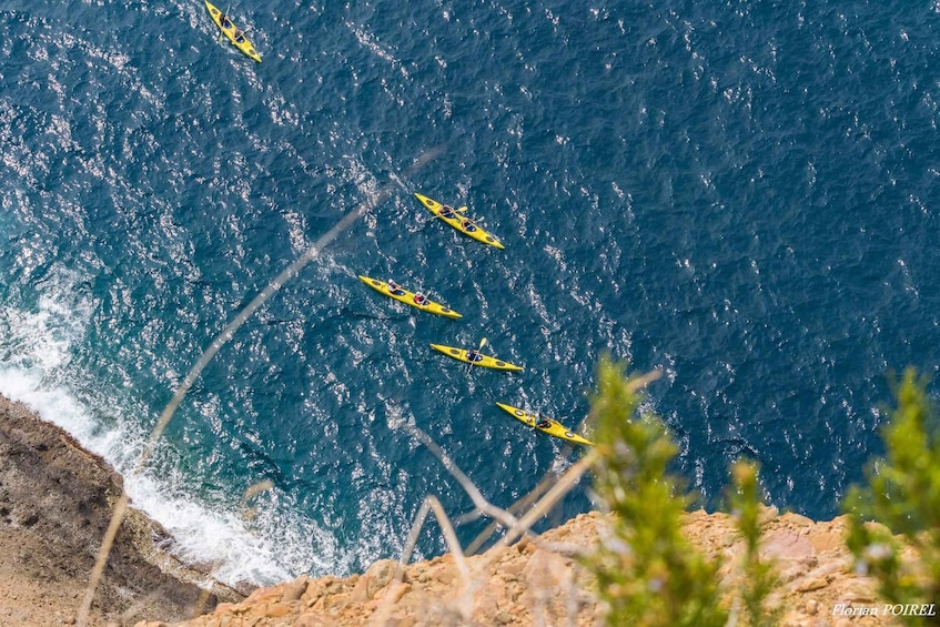 Picture 1 for Activity La Ciotat: Calanques National Park Guided Kayak Tour