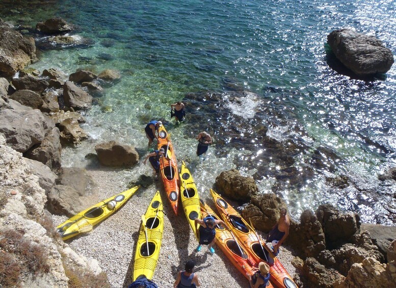 Picture 6 for Activity La Ciotat: Calanques National Park Guided Kayak Tour