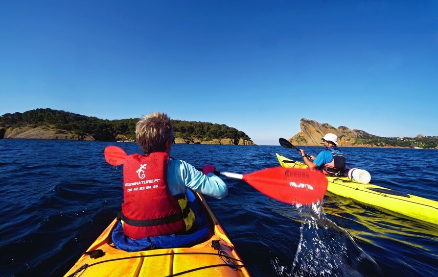 Picture 2 for Activity La Ciotat: Calanques National Park Guided Kayak Tour