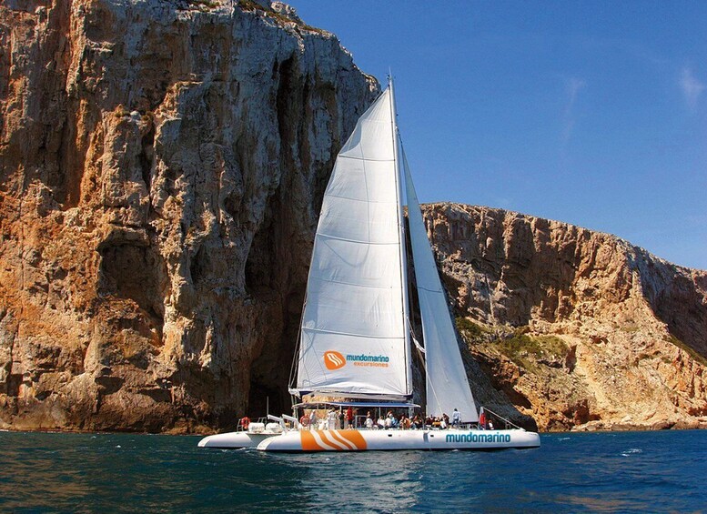 Picture 8 for Activity Dénia & Jávea: Portixol Sailing Catamaran Excursion with BBQ