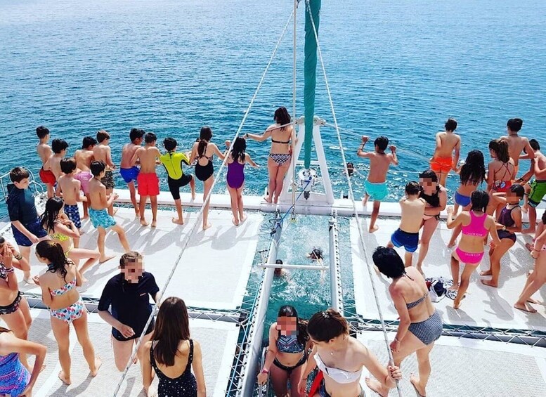Picture 11 for Activity Dénia & Jávea: Portixol Sailing Catamaran Excursion with BBQ
