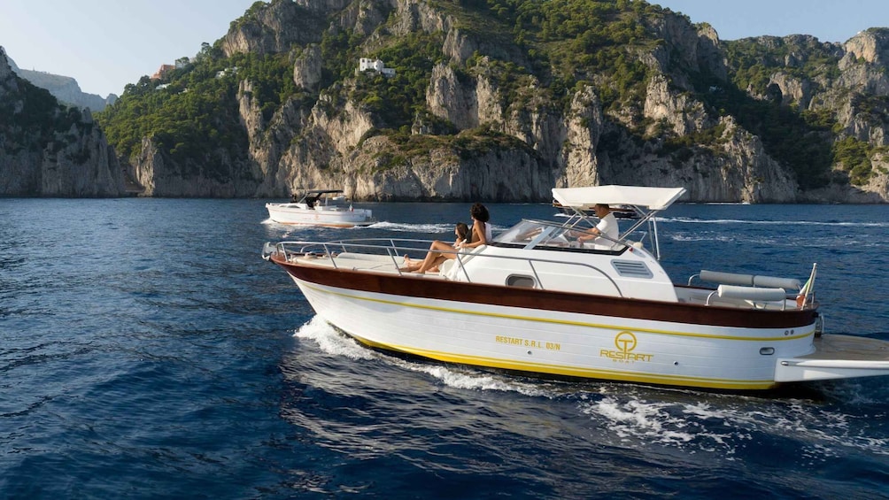 Picture 1 for Activity Private boat Tour to Capri from Positano