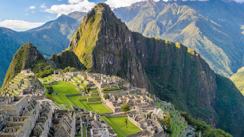 Landscape view of Huayna Picchu, a Mountain in Peru
