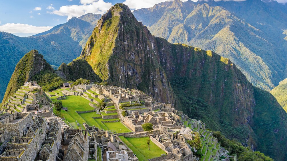 Landscape view of Huayna Picchu, a Mountain in Peru