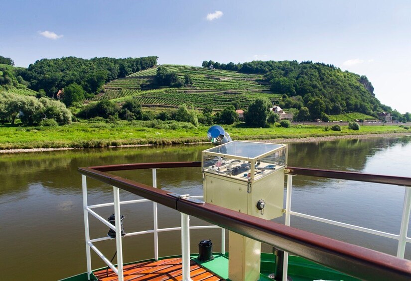 From Dresden: Saxon Wine Route Steamer Day Cruise