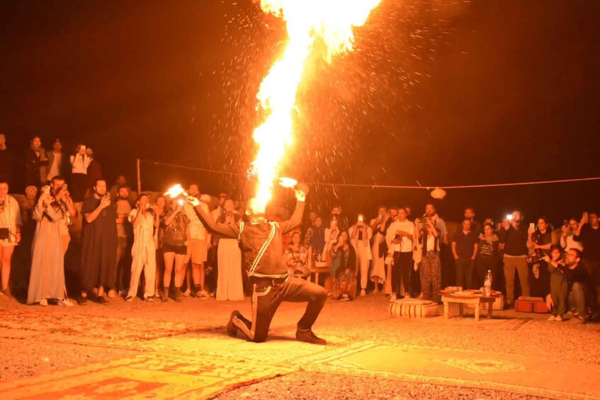 Picture 9 for Activity Marrakesh: Agafay Desert Sunset, Camel Ride, and Dinner Show