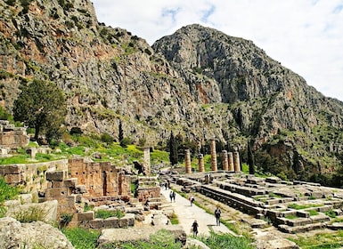 Vanuit Athene: Delphi privétour met lunchtijd