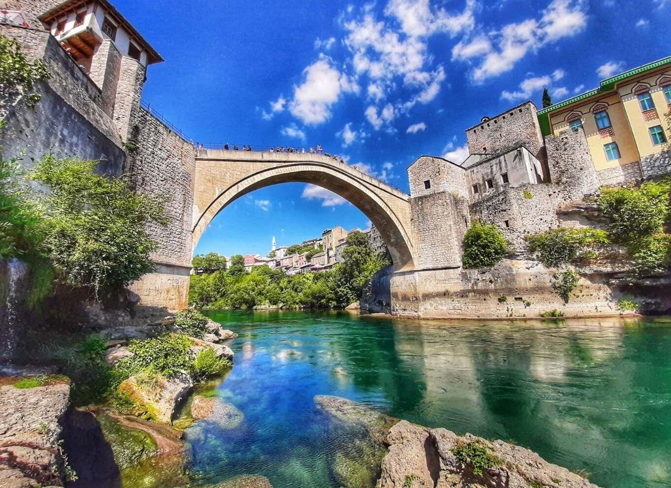 From Sarajevo: Mostar, Kravice Waterfalls and 4 Cities Tour