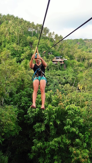 Picture 4 for Activity The one and only Zipline Experience of Lamai Viewpoint