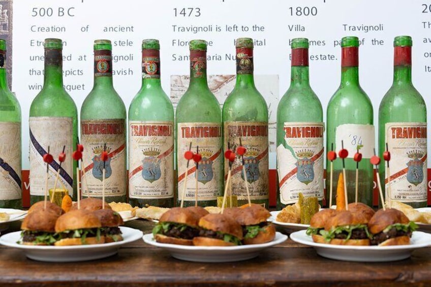 Chianti Rufina Lunch and Wine Tasting Experience