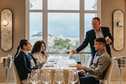 Athènes : Dégustation de vins avec un sommelier sous l'Acropole