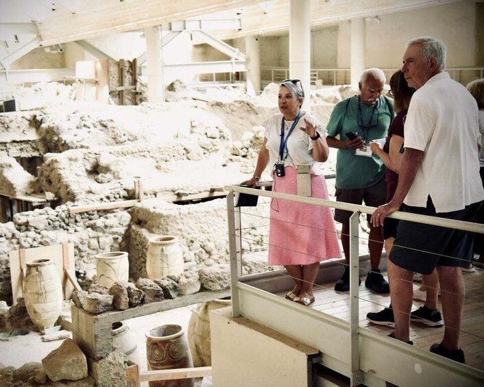 Picture 13 for Activity Santorini: Akrotiri Private Guided Tour with Hotel Pick-Up