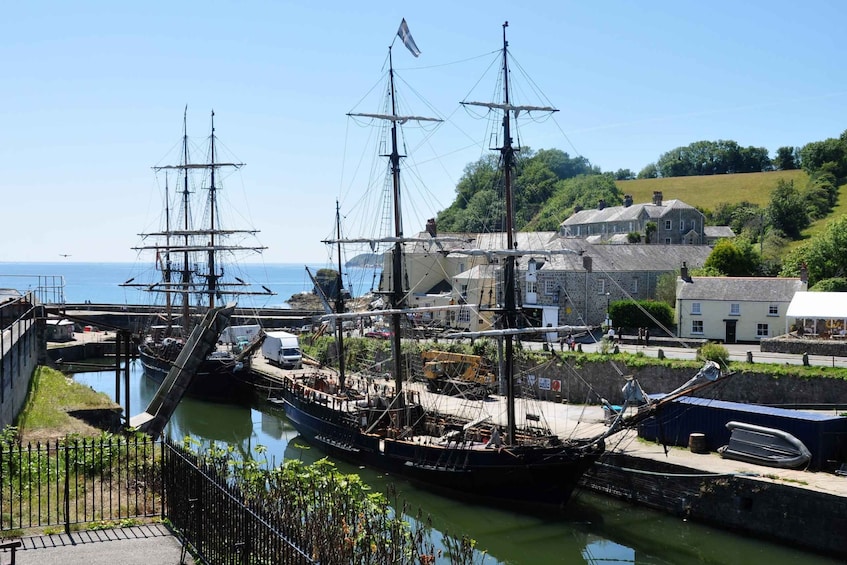 From Cornwall: Private Poldark Tour with Pickup