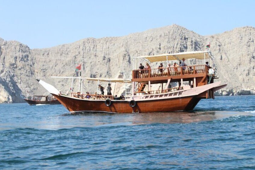 Khasab Half Day Dhow Cruise With Dolphin Watching & Swimming