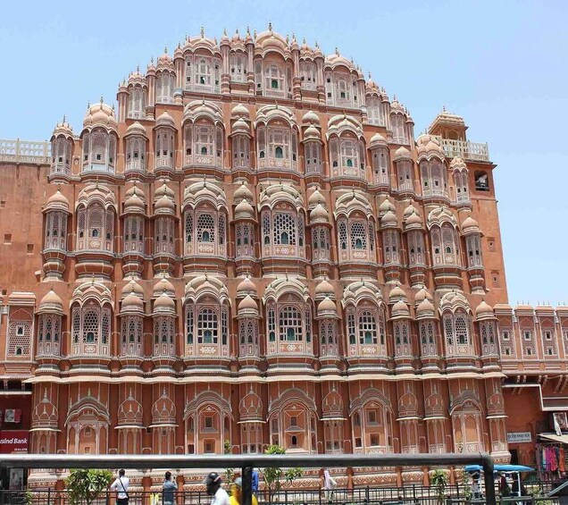 Picture 1 for Activity Jaipur: Full-Day City Tour with Camel Ride and Monkey Temple
