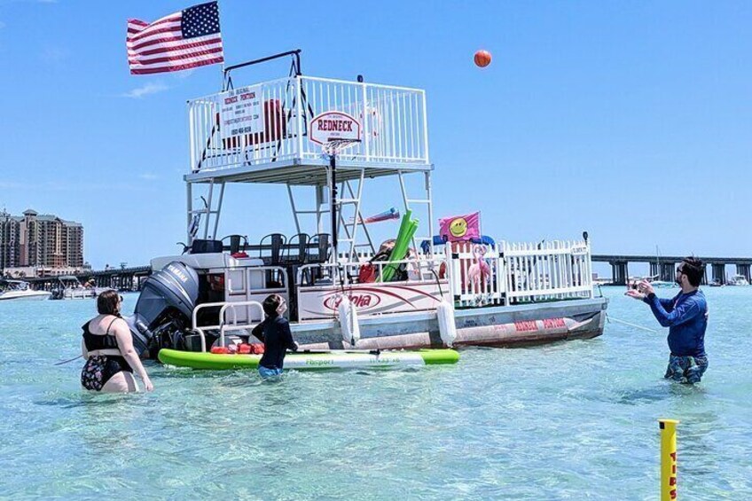 MOST UNIQUE in Destin. Anchor & Escape on your own Floating Patio