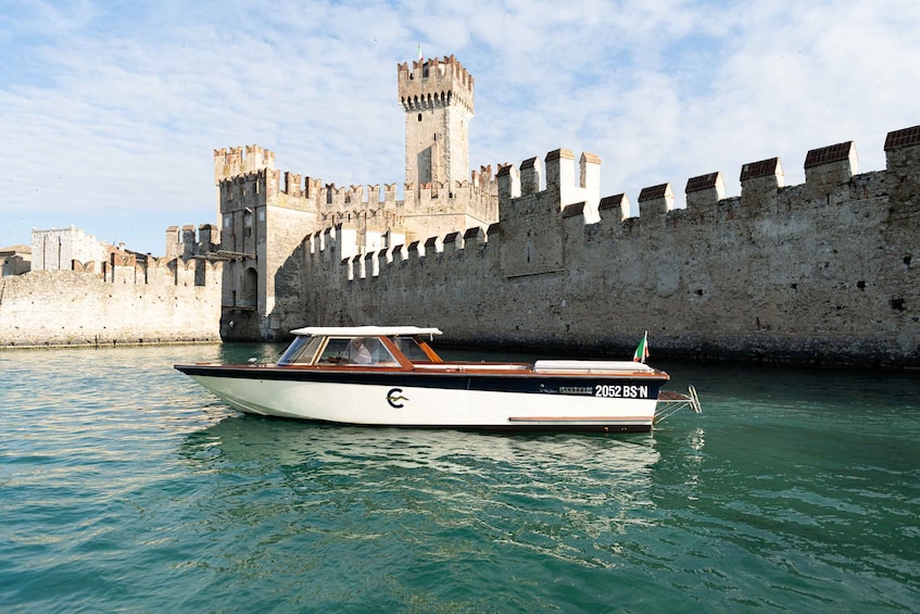 Picture 2 for Activity Lake Garda: Private Sunset Cruise to Isola del Garda