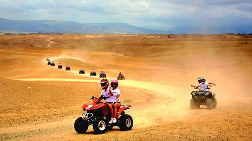 Marrakech: Agafay Desert Quad & Camel Rides with Dinner Show: Agafay Desert...