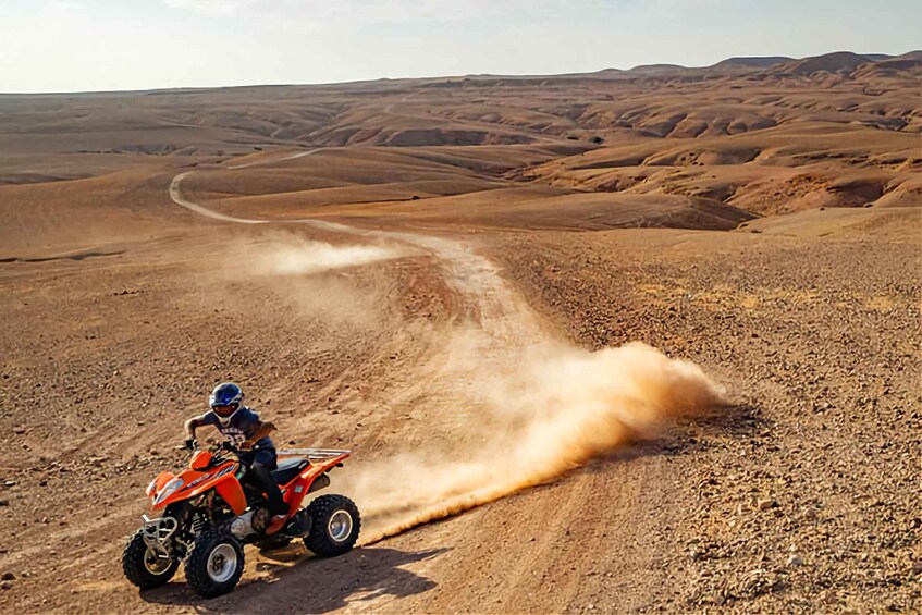 Picture 12 for Activity Marrakech: Agafay Desert Quad & Camel Rides with Dinner Show