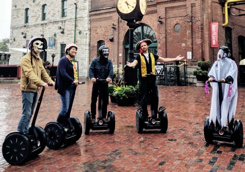 Toronto: Evening Distillery District Segway Ghost Tour