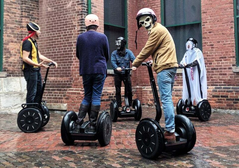 Picture 2 for Activity Toronto: Evening Distillery District Segway Ghost Tour