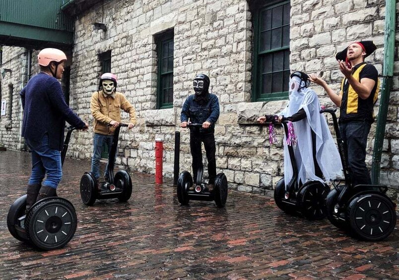 Picture 1 for Activity Toronto: Evening Distillery District Segway Ghost Tour