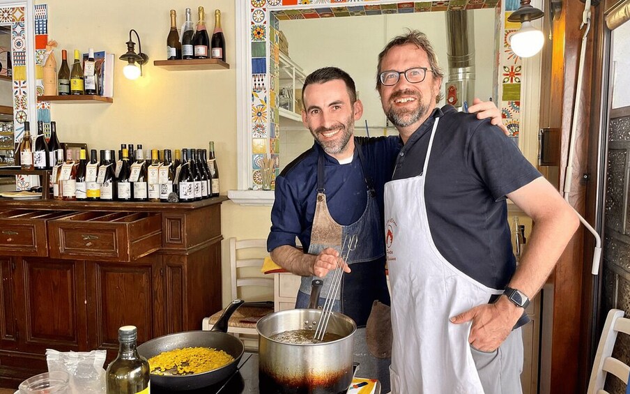 Picture 8 for Activity Taormina: Arancino Making Class with Drinks