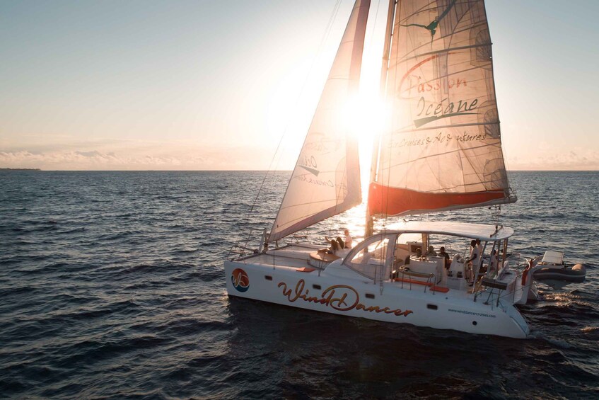 Picture 3 for Activity Grand Baie: Private 4-Hour Premium Sunset and Dinner Cruise