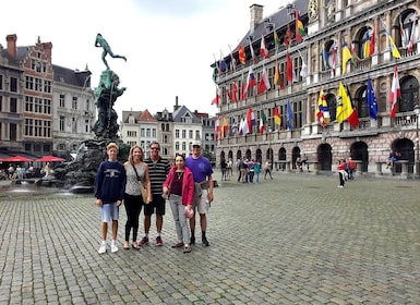 Antwerpen: 2 uur durende Hoogtepunten wandeling