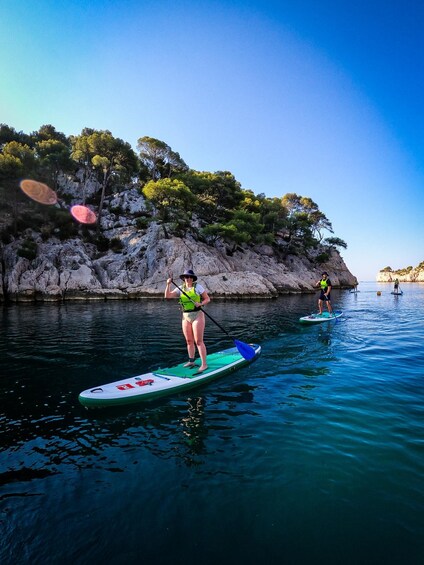 Picture 1 for Activity Cassis: Stand Up Paddle in the Calanques National Park