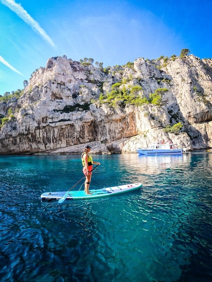Picture 2 for Activity Cassis: Stand Up Paddle in the Calanques National Park