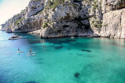 Cassis: Stand Up Paddle in het Nationaal Park Calanques