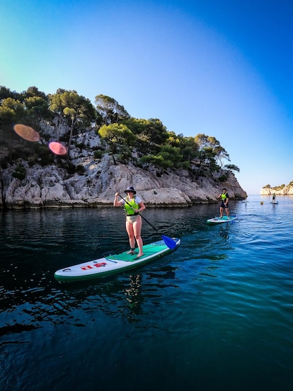 Picture 1 for Activity Cassis: Stand Up Paddle in the Calanques National Park