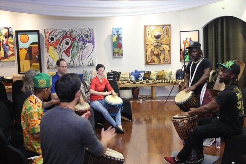 3 Hours African Drumming and Instrumentals Lessons and Songs