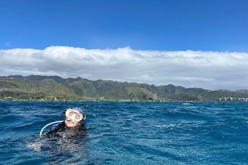 Certified Scuba Diving Along Two Shallow Reef Sites