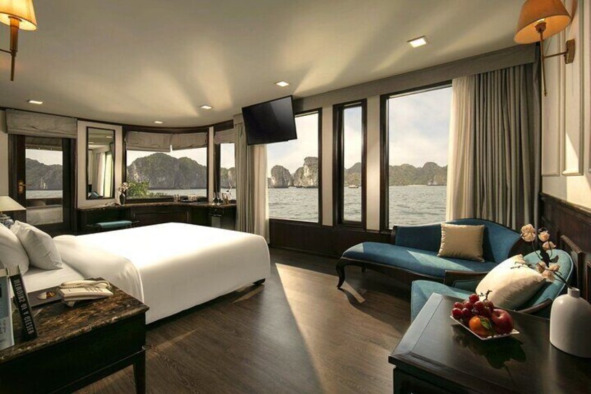  Lan Ha Bay - 5 STAR Amanda Luxury Cruise - All Inclusive 2D1N