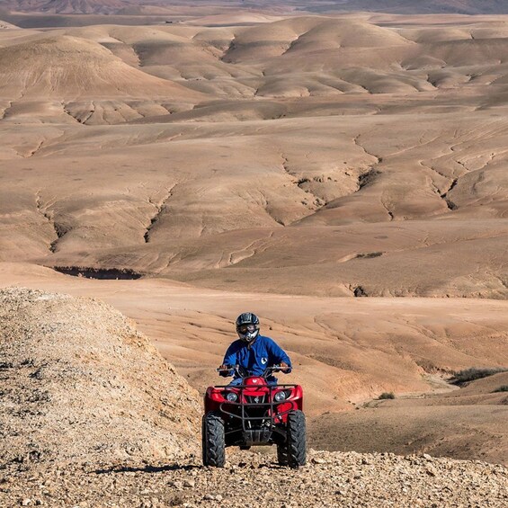 Picture 3 for Activity Marrakech: Agafay Desert Quad or Camel Trip with Dinner Show