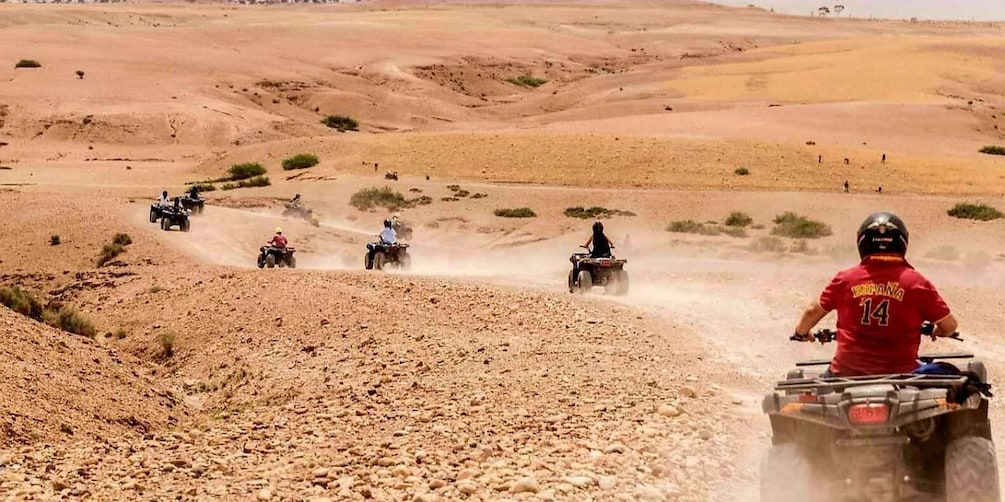 Picture 2 for Activity Marrakech: Agafay Desert Quad or Camel Trip with Dinner Show