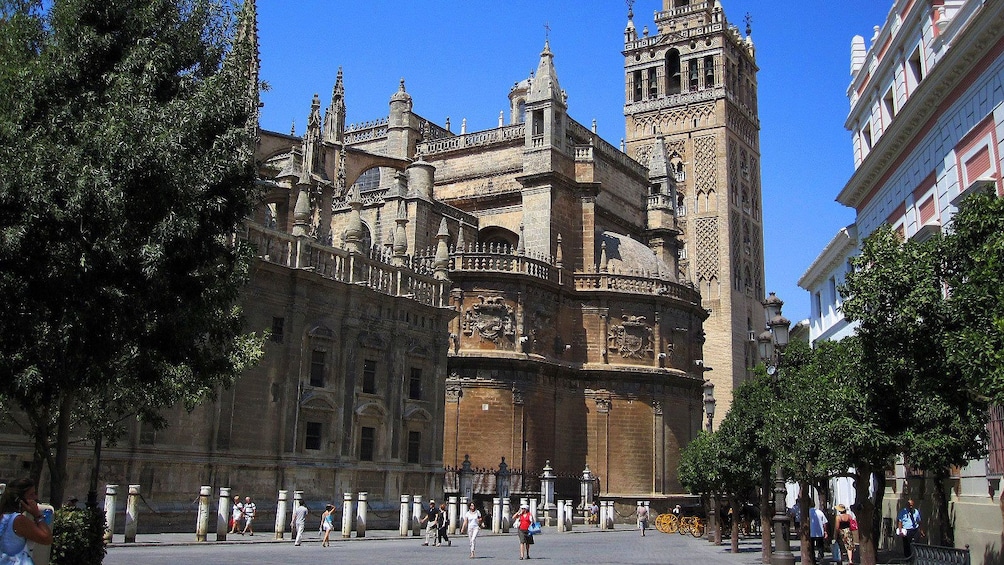 Show item 5 of 5. View from courtyard of Giralda in Seville