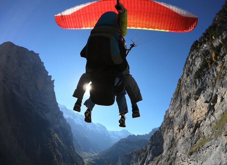 Picture 5 for Activity Mürren: Paragliding over Lauterbrunnen Cliffs and Waterfalls