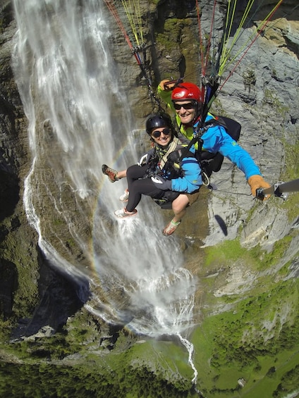 Picture 1 for Activity Lauterbrunnen: Paragliding past cliffs and waterfalls