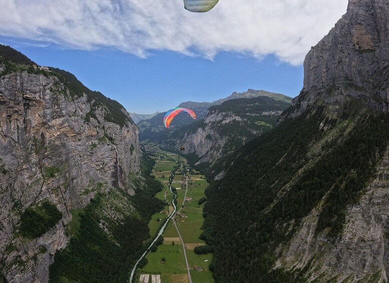 Picture 7 for Activity Mürren: Paragliding over Lauterbrunnen Cliffs and Waterfalls