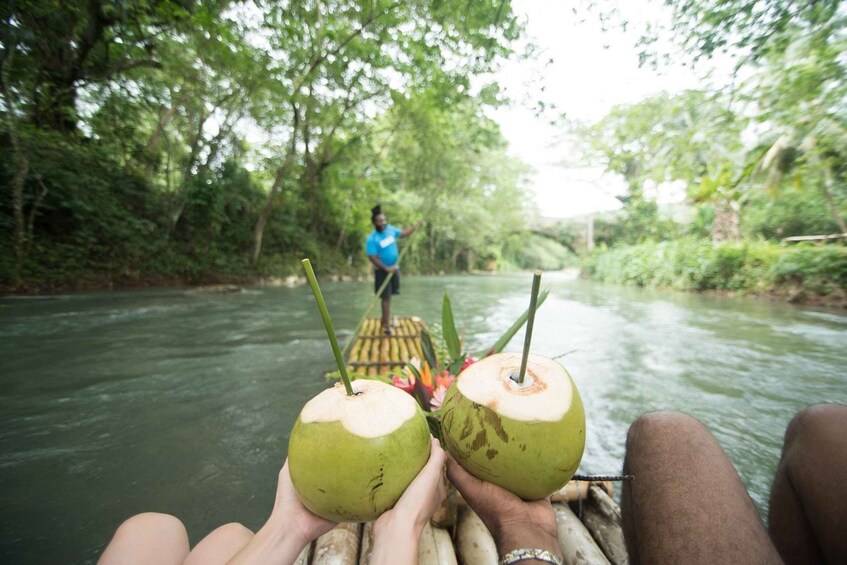 Picture 2 for Activity From Montego Bay and Negril: Reggae Rafting at Lethe