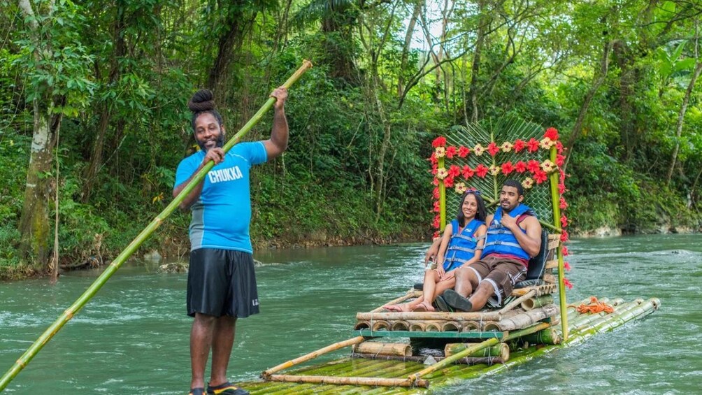 From Montego Bay and Negril: Reggae Rafting at Lethe