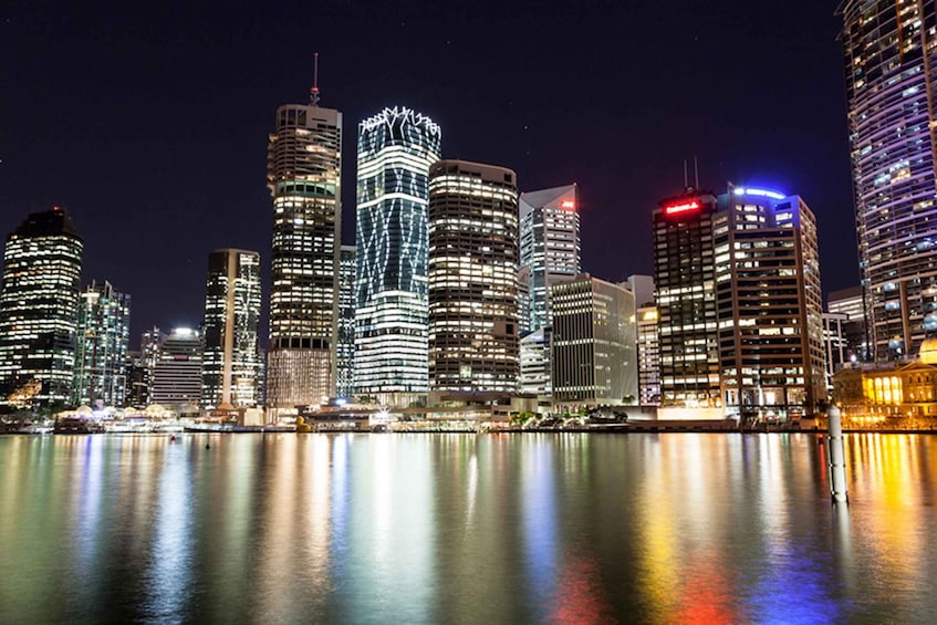 Picture 1 for Activity Brisbane: Illuminated River Night Kayak Tour